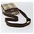 Borsa Messenger con Zip Burberry in Tela e Pelle Nova Check Beige - vista 7