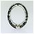 Bangles articolato Chanel CC in resina con pizzo e perle finte - vista 5