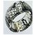Bangles articolato Chanel CC in resina con pizzo e perle finte - vista 7