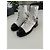 Chanel Schnürstiefel aus Leder weiß - Ansicht 2