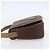 Céline Borsa a Spalla Celine Macadam in Pelle PVC Marrone - vista 3