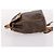 Céline Celine Vintage Drawstring Flap Backpack Macadam Coated Canvas Brown - view 4
