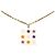 Collana Chanel con pendente Multicolore - vista 2