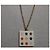 Collana Chanel con pendente Multicolore - vista 4