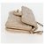 Borsa a Spalla Chanel Mineral Nights in Pelle Decorata con Strass, Media D'oro - vista 4