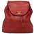 Chanel Vintage Backpack Caviar Medium Red