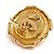 Orecchino Clip Unico Chanel Iconico degli Anni '90 D'oro - vista 4