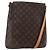 Borsa Musette Louis Vuitton in Tela Monogram Marrone