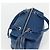 Borsa da bowling Doctor Chanel in pelle trapuntata media Blu - vista 4