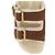 Infradito Prada in suede marrone e nuovo shearling