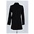 The Kooples Abrigo de lana negro - vista 6