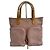 Borsa Gucci in suede / pelle rosa e marrone.293