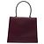 Céline Borsa a mano in pelle con logo circolare Celine Porpora - vista 2