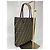 Borsa a mano/spalla Fendi in pelle/canvas marrone 294 - vista 4