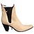 Botines Free Lance de piel crema