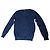 Autre Marque Rundhals-Pullover aus Schurwolle Dunkelblau M