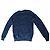 Autre Marque Rundhals-Pullover aus Schurwolle Dunkelblau M - Ansicht 2
