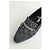 Chanel Mocassini in tweed blu navy - vista 4