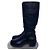 Stivali Prada in pelle e nylon neri Nero