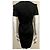Escada Piccolo vestito nero con zip dorate Gold hardware - vista 2