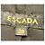 Escada Piccolo vestito nero con zip dorate Gold hardware - vista 3