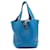 Hermès Picotin Lock 18 in Pelle Clemence Blu  - vista 1