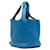 Hermès Picotin Lock 18 in Pelle Clemence Blu  - vista 2