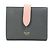 Céline Celine Two-Tone Small Strap Wallet Brown Pink
