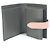 Céline Celine Two-Tone Small Strap Wallet Brown Pink - view 9