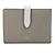 Céline Monedero de cuero tri-fold Celine Castaño Azul claro