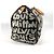 Borsa Boston Keepall 50 Monogram Graffiti Louis Vuitton Marrone Bianco Monogramma - vista 4
