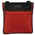 Borsa a tracolla in nylon con tasca frontale Gucci Rosso