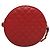 Chanel Vintage Round Tassel Quilted Lambskin Large Rosso - vista 2