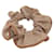Hermès Hermes Claudia Plan Air Scrunchie Brown Golden  - view 1