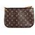 Borsa a Spalla Pochette Loretta Monogramma Louis Vuitton Marrone Rosa - vista 2