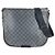 Borsa a tracolla Daniel GM Damier Graphite Louis Vuitton Nero