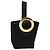 Céline Celine Circle Logo Nylon Nero