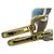 Fendi Strap You Spalla in pelle/volpe multicolore - vista 2