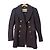 Burberry Brit Abrigo Burberry de lana azul marino de doble botonadura