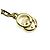 Collana con diamante e logo GG di Gucci D'oro - view 12