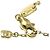 Collana con diamante e logo GG di Gucci D'oro - view 13