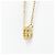 Collana con diamante e logo GG di Gucci D'oro - view 2