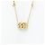 Collana con diamante e logo GG di Gucci D'oro - view 5