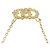 Collana con diamante e logo GG di Gucci D'oro - view 6