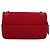 Borsa Chanel Classic Single Flap Mini in Jersey Chevron Rosso - vista 2
