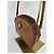 Fendi Schultertasche aus Leder Braun 298 - Ansicht 8