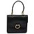Céline Celine Gancini Leather Schwarz