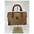 Céline Borsa Celine in suede / pelle marrone299 - vista 3
