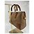 Céline Borsa Celine in suede / pelle marrone299 - vista 5