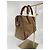 Céline Borsa Celine in suede / pelle marrone299 - vista 7